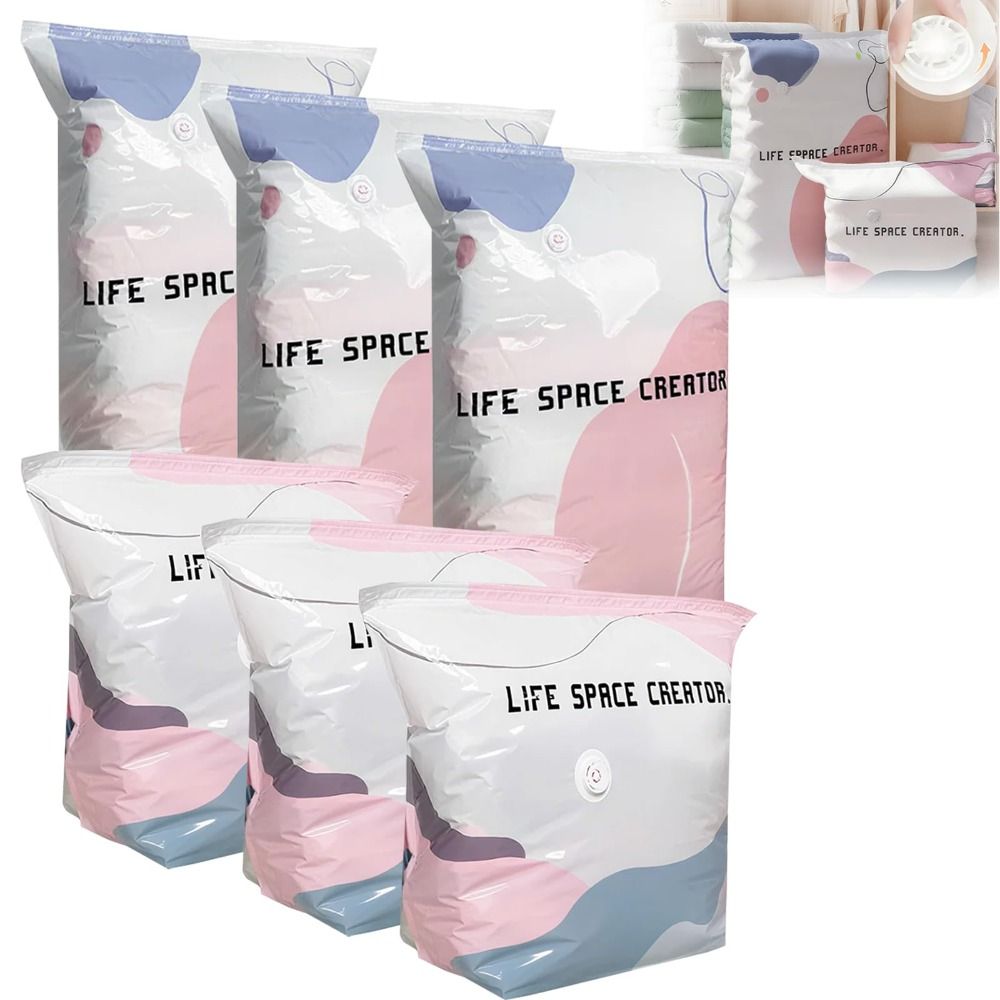 Reusable Bag - Sacs de rangement sous vide Press