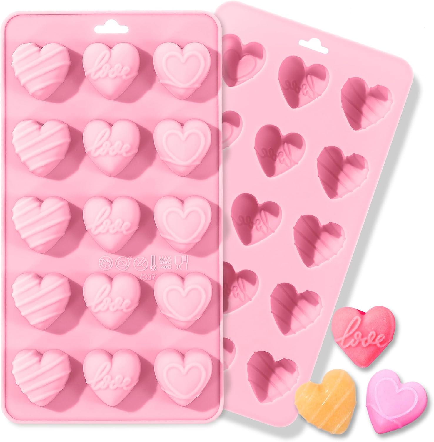 Eco Soap - Moules en silicone en forme de