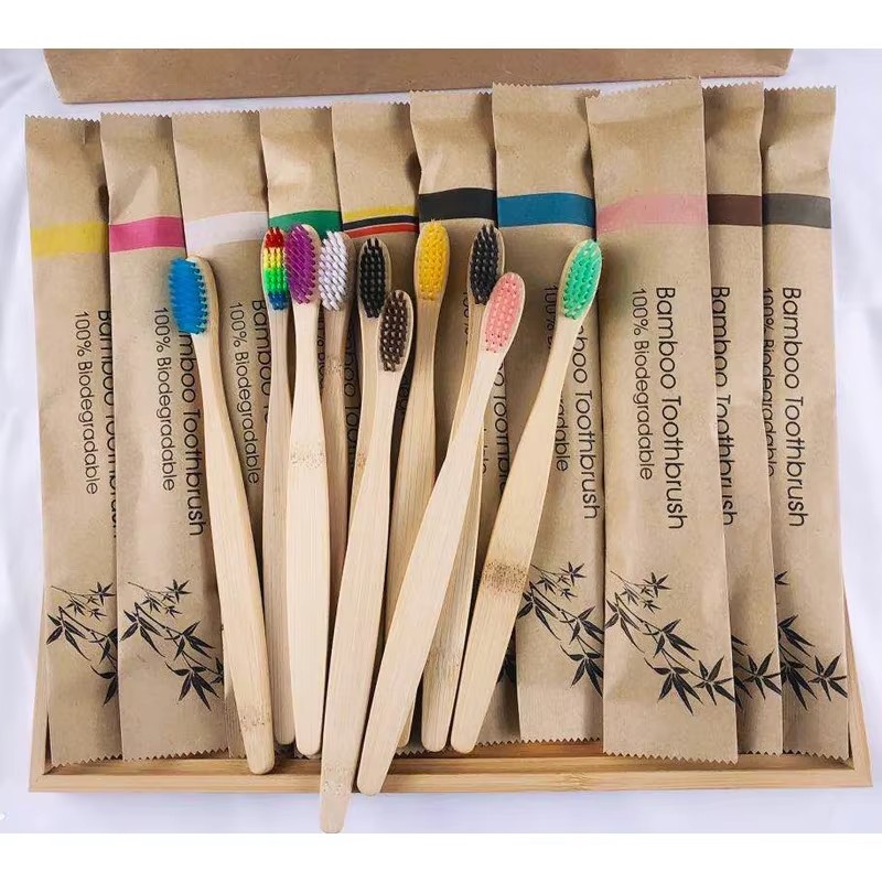 Bamboo Toothbrush - Brosses à dents en bambou, 5