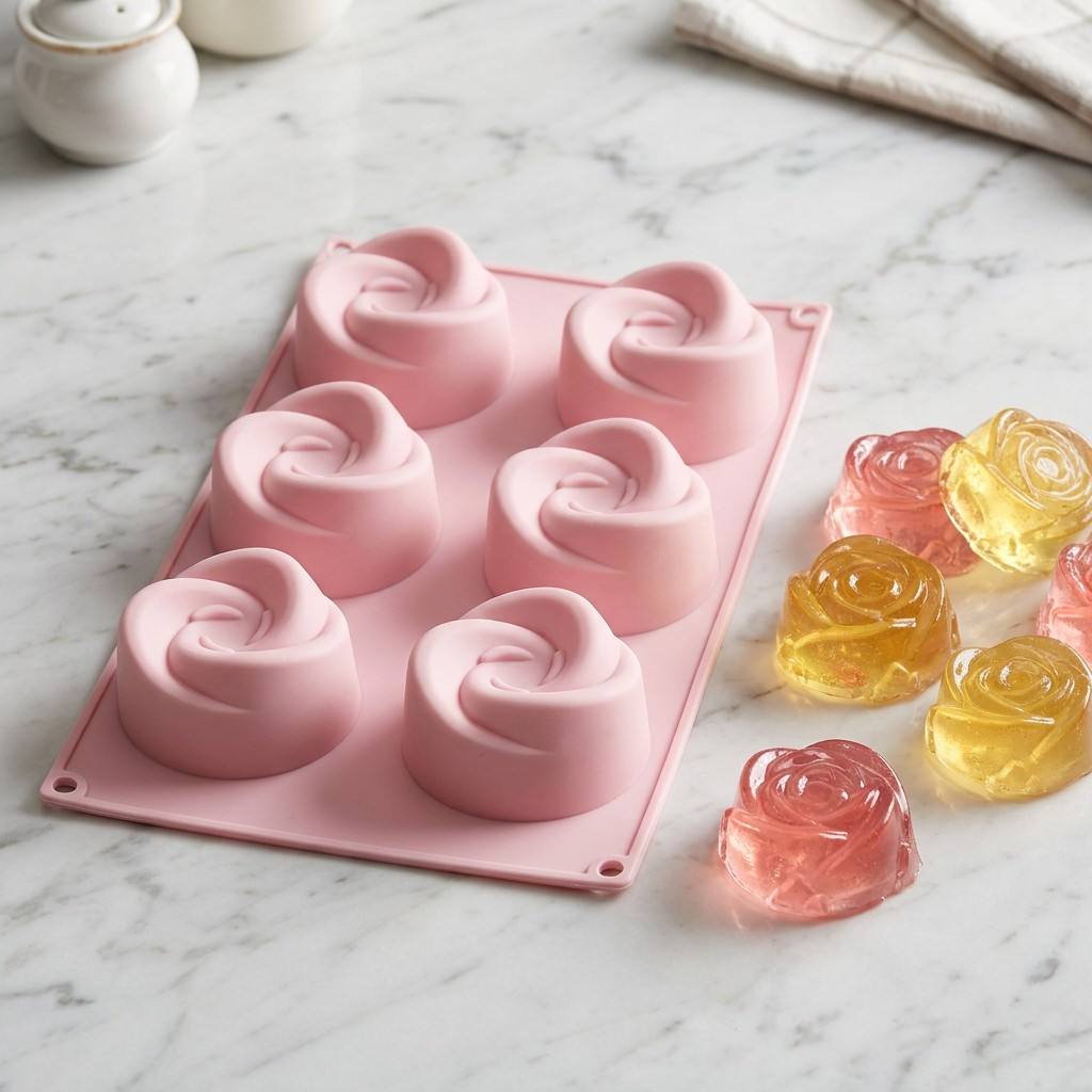 Eco Soap - Moule en silicone 6 cavités en