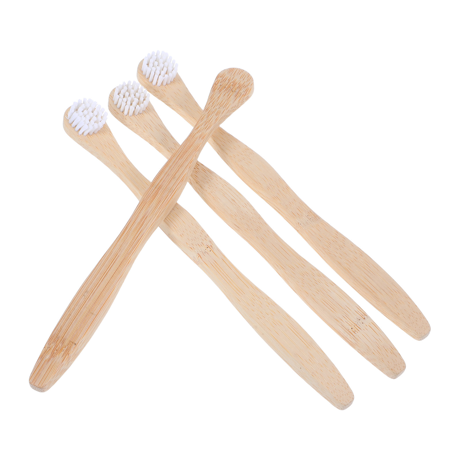 Bamboo Toothbrush - Ensemble de 4 brosses à dents