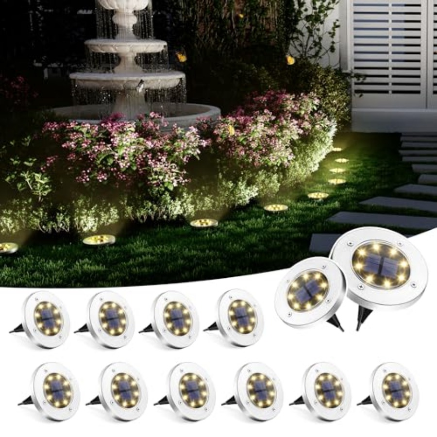 Solar Garden Light - Lampes solaires au sol, lampes solaires