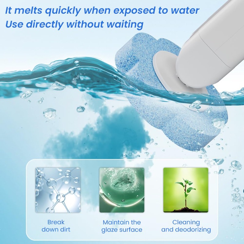 Brosse de toilette jetable ave - Eco Sponge avis et prix
