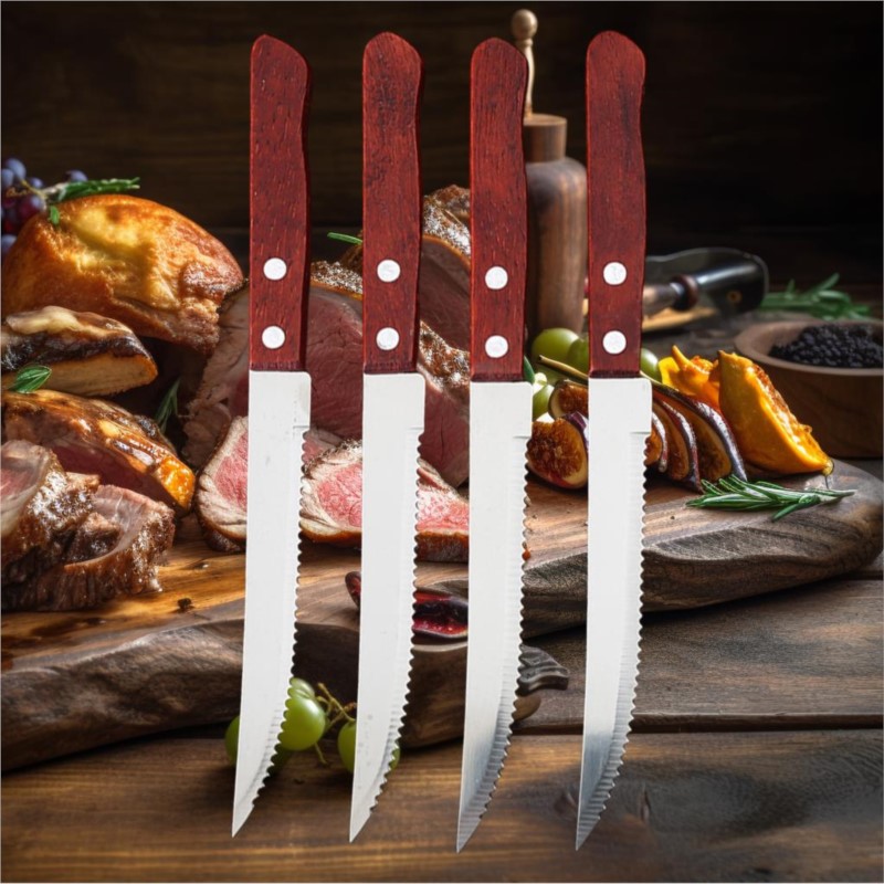 Couteau à Steak en acier inoxy - Bamboo Cutlery avis et prix