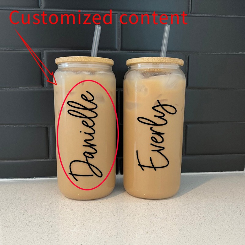 Tasse à café glacé en verre pe - Reusable Bottle avis et prix