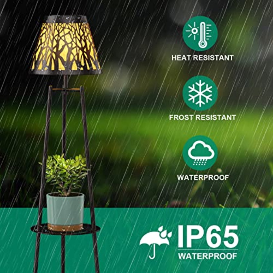 Lot de 2 lampes solaires d'ext - Solar Garden Light avis et prix