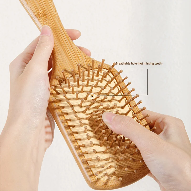 Brosse à cheveux en bambou pou - Bamboo Toothbrush avis et prix