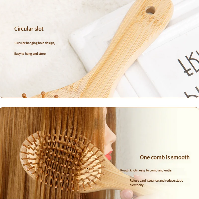 Brosse à cheveux en bambou pou - Bamboo Toothbrush avis et prix
