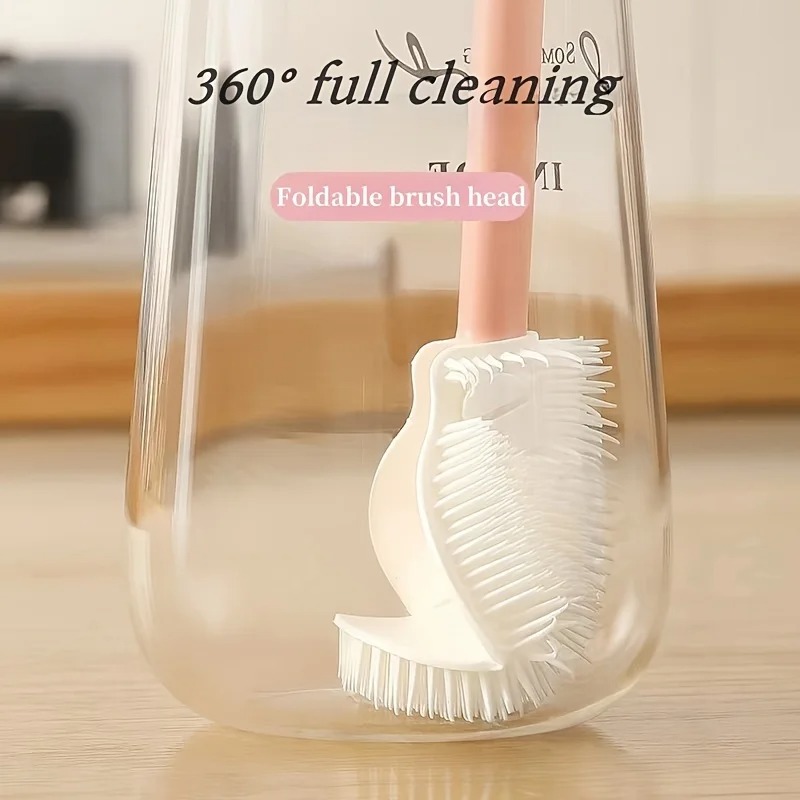 Brosse en silicone pliable à 3 - Reusable Bottle avis et prix
