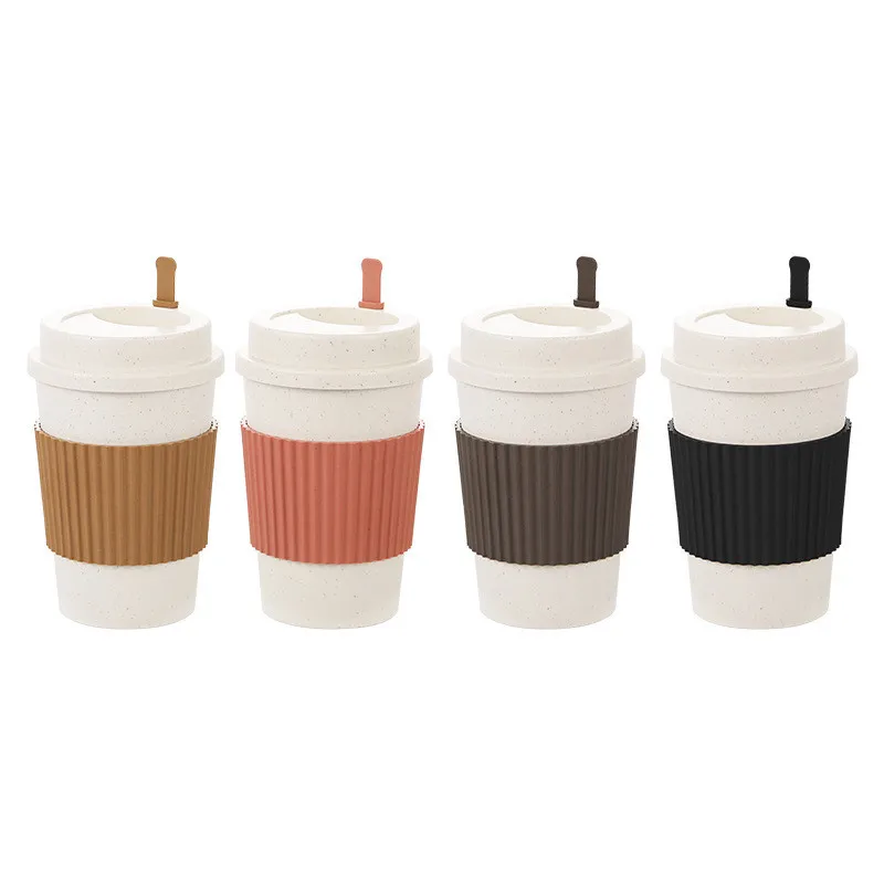 Tasses à café avec couvercles  - Reusable Straw avis et prix
