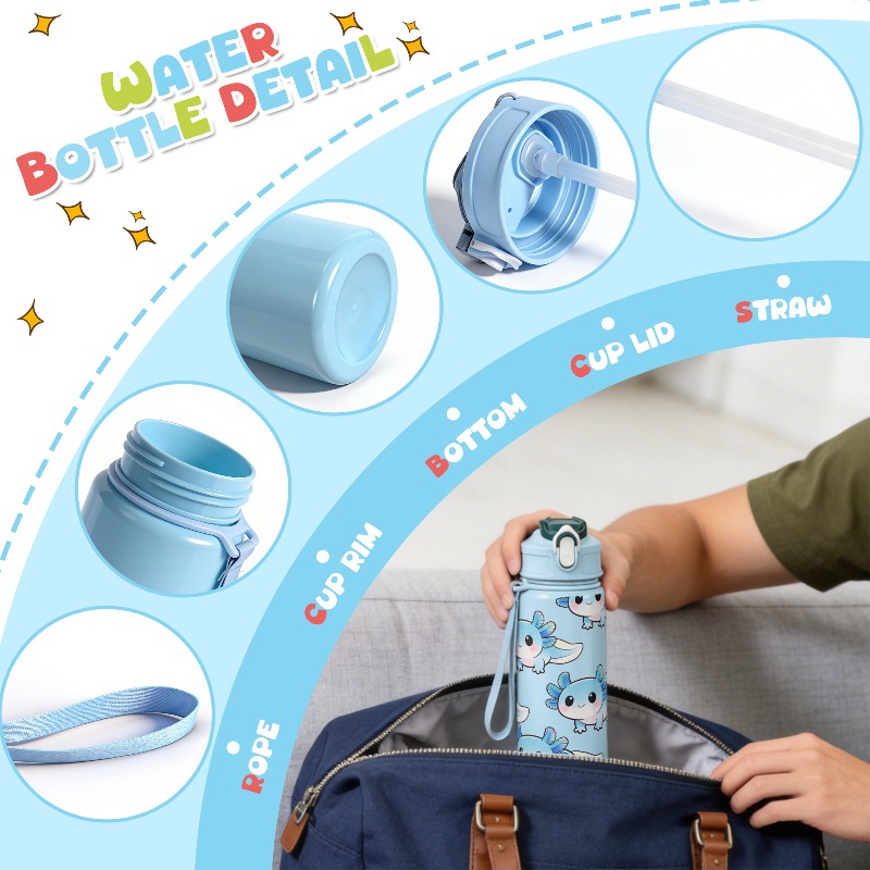 Bouteille d'eau réutilisable a - Reusable Straw avis et prix
