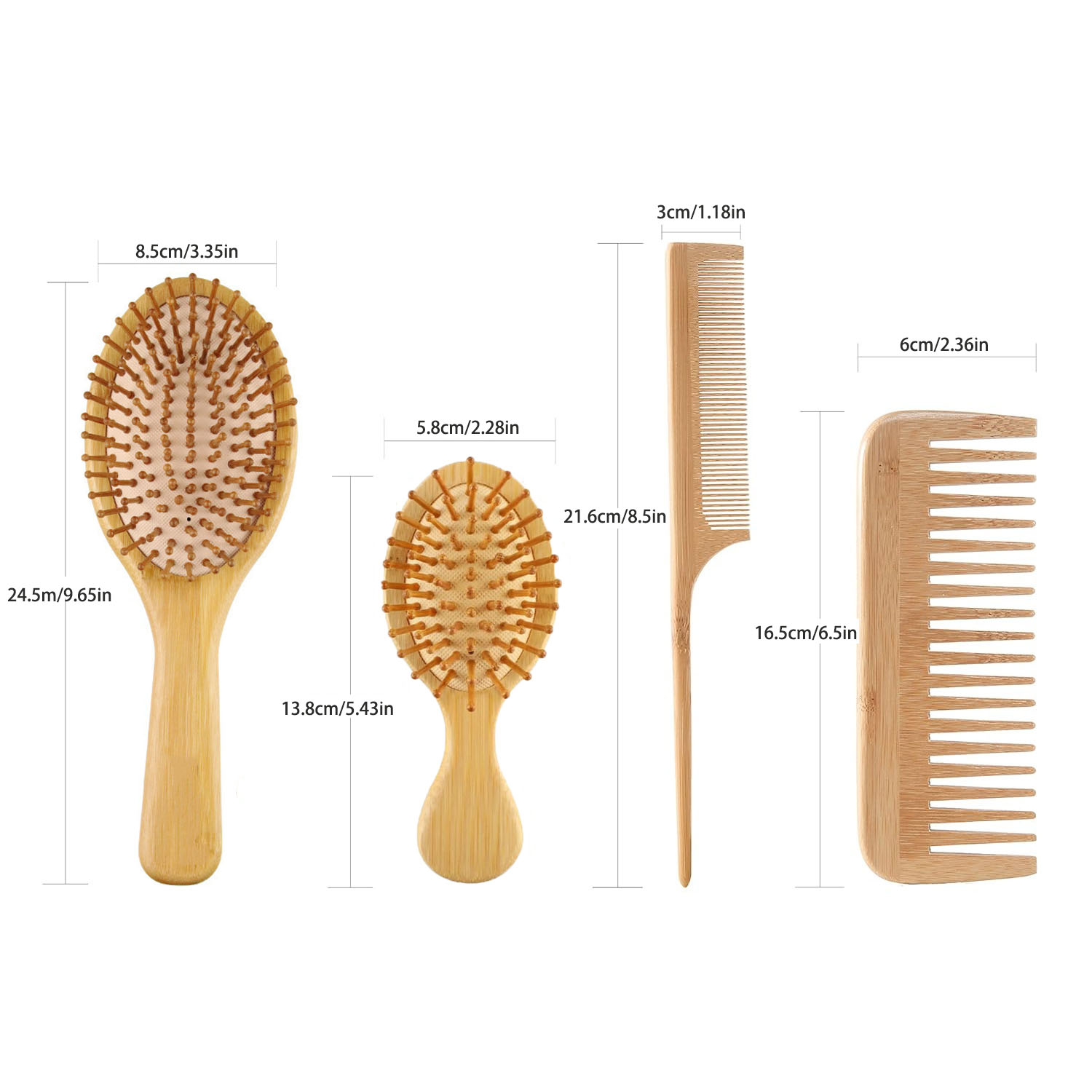 Ensemble de brosses à cheveux  - Bamboo Toothbrush avis et prix